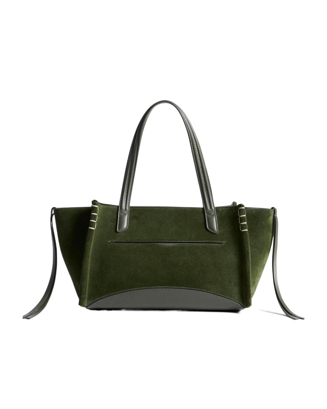 J.W. Anderson Green Jw Anderson Elongated Loafer Cabas Bag
