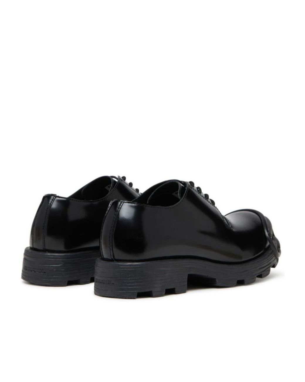 DIESEL Black D-Hammer Lace-Up Derby Shoes for men