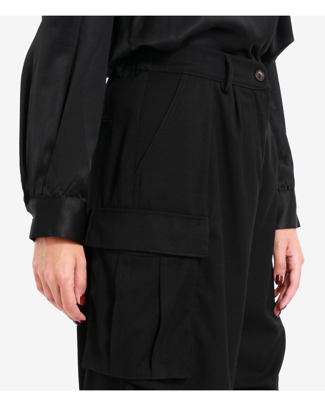 Aniye By Black Belt Loops Slacks
