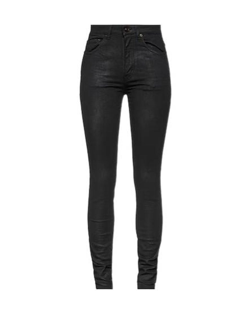 Saint Laurent Black Denim Trousers