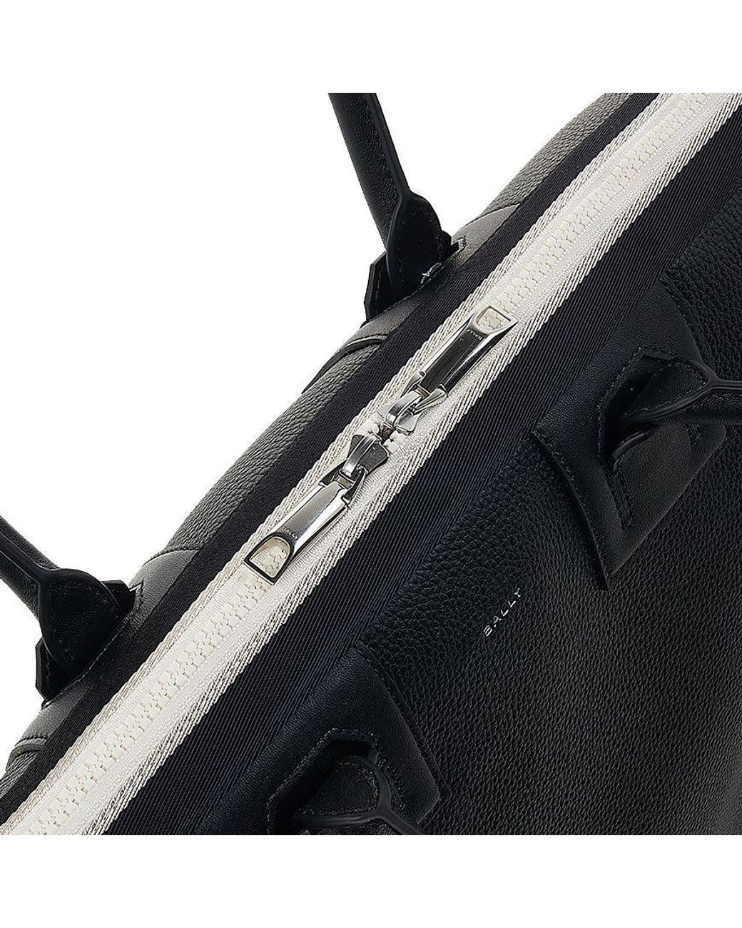 Bally Black Bold Volume Tote Bag