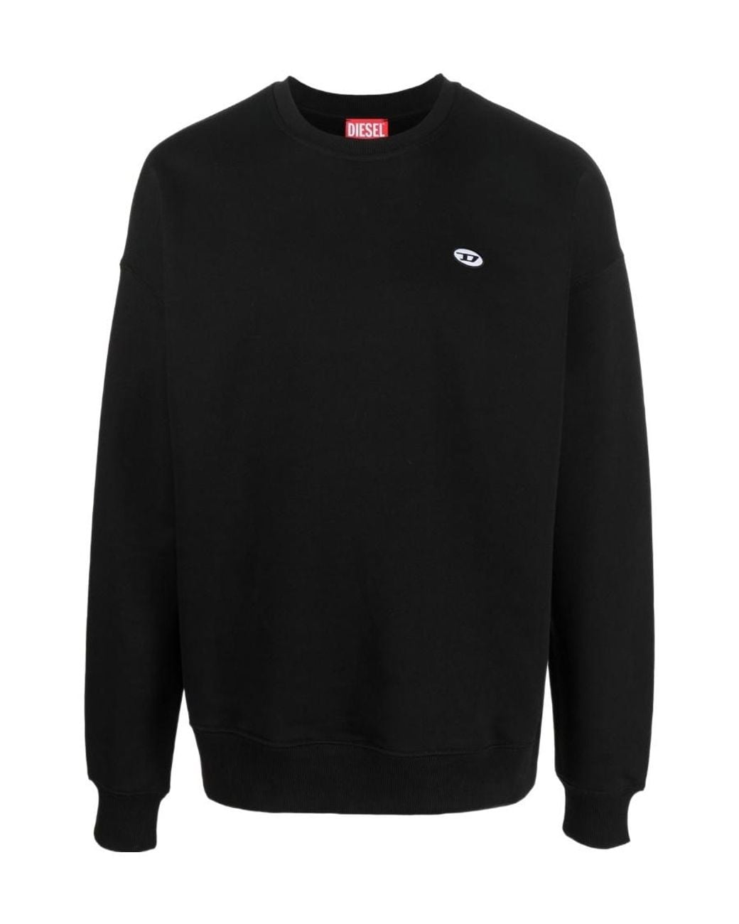DIESEL Black Sweatshirts for men