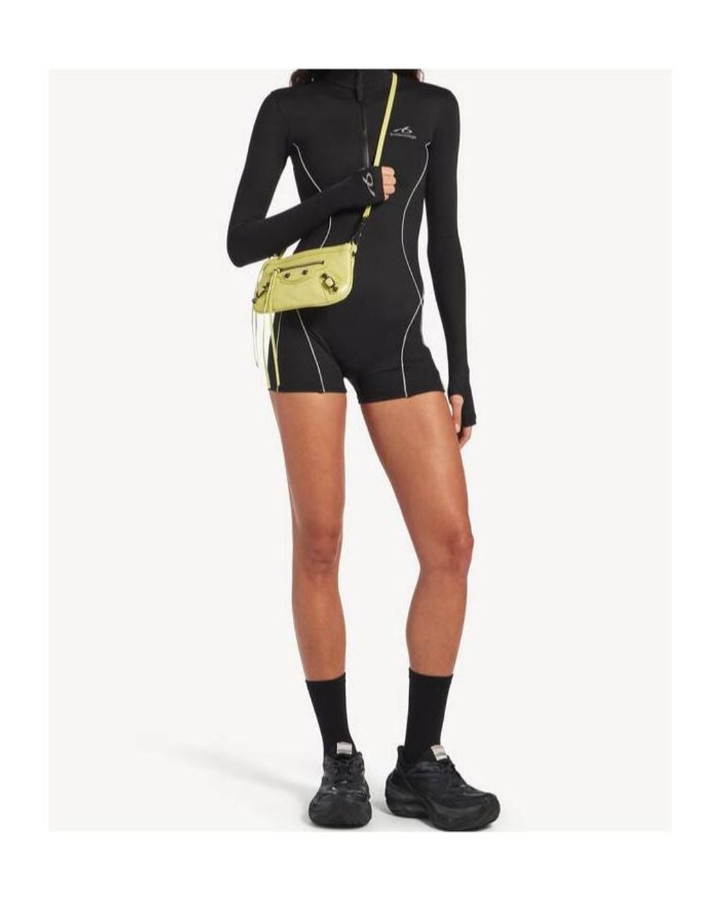 Balenciaga Metallic Le City Shoulder Bag