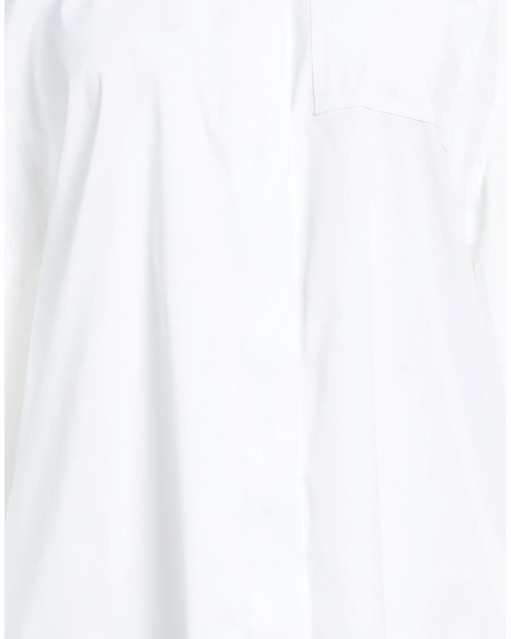 Brunello Cucinelli White Solid Color Shirt