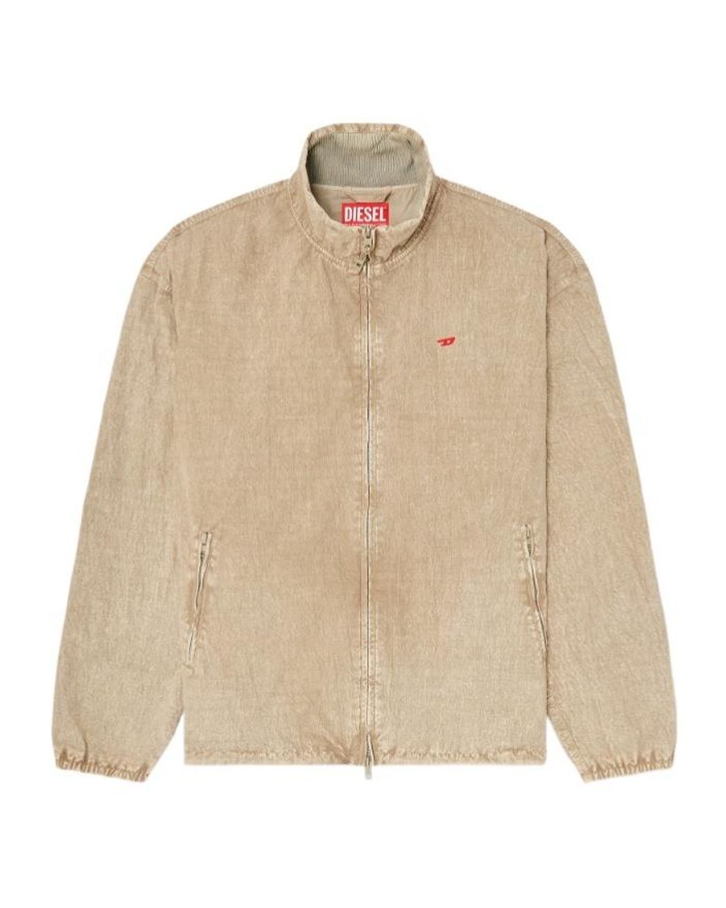 DIESEL Natural Treated Taslan Jacket for men