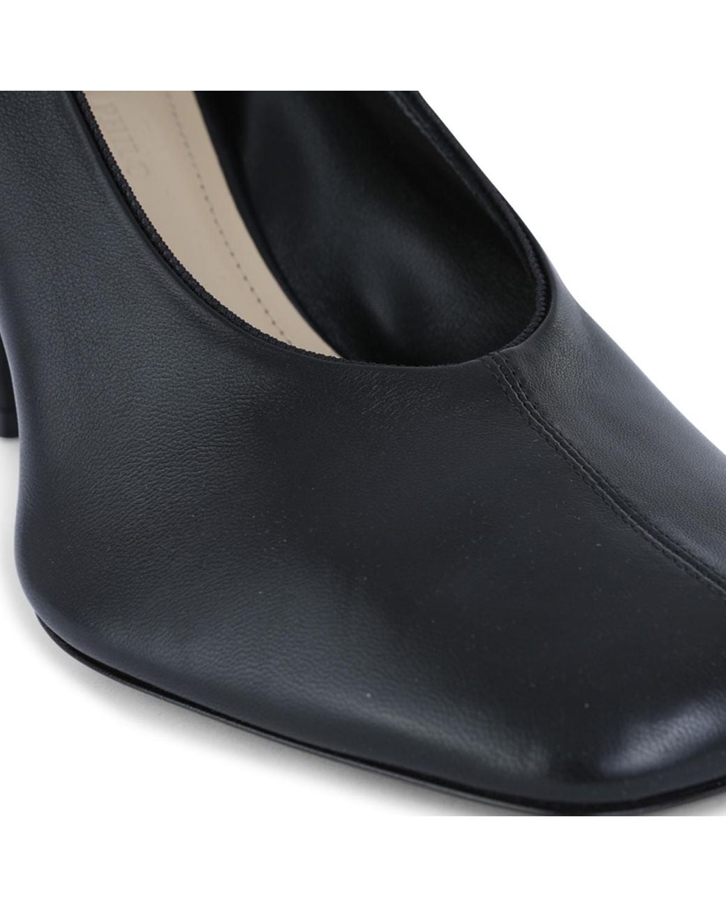 Phoebe Philo Blue Short Square Toe High Heels