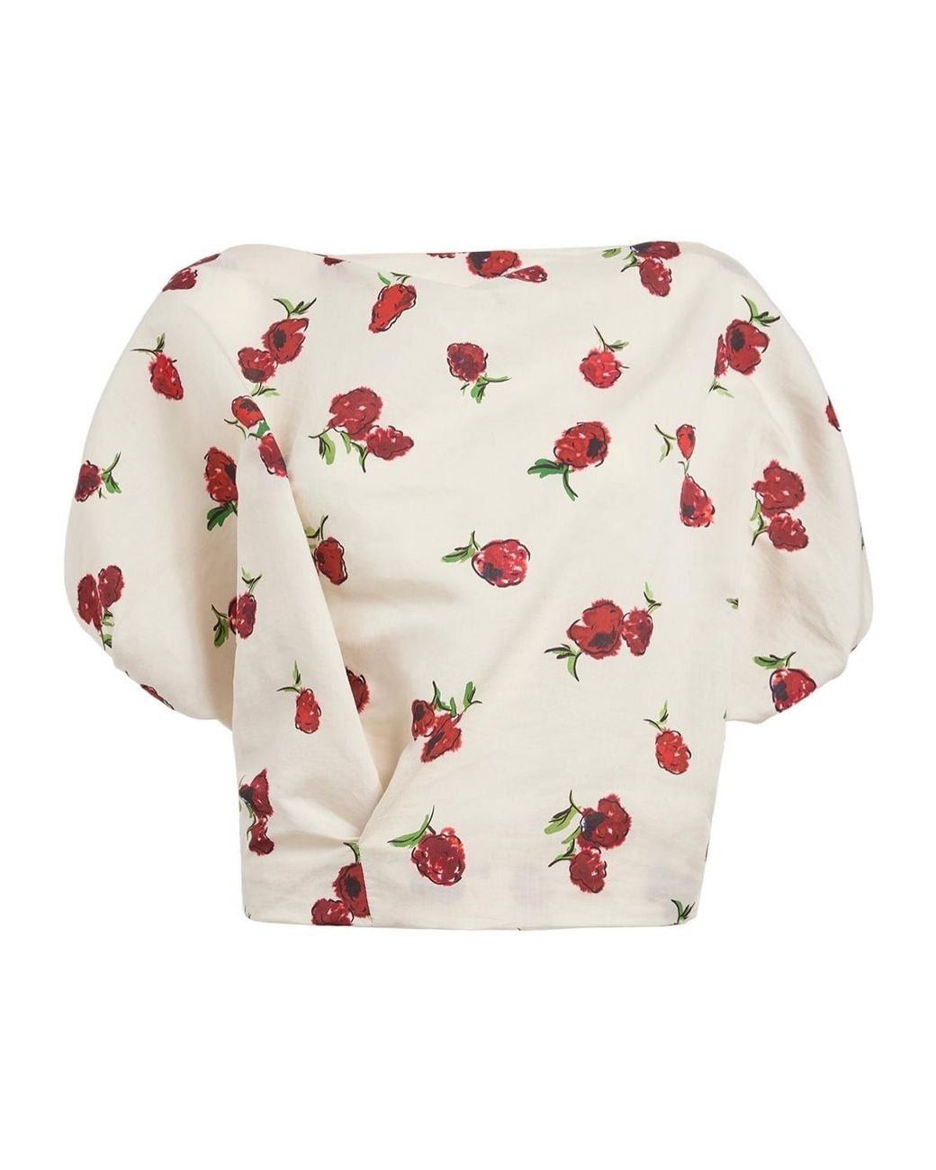 Khaite Pink Printed Tops