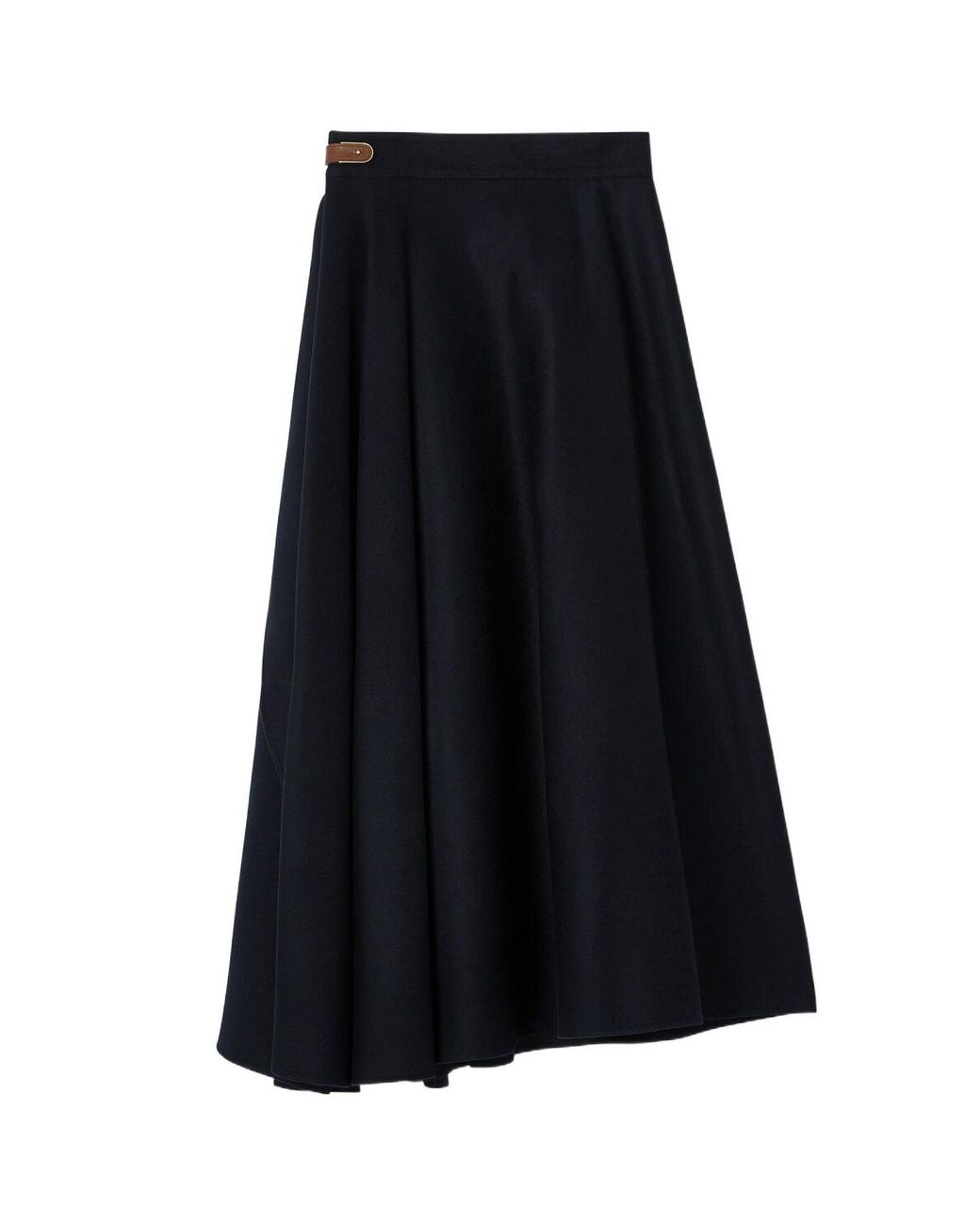 Loro Piana Blue Royal Lightness Skirt