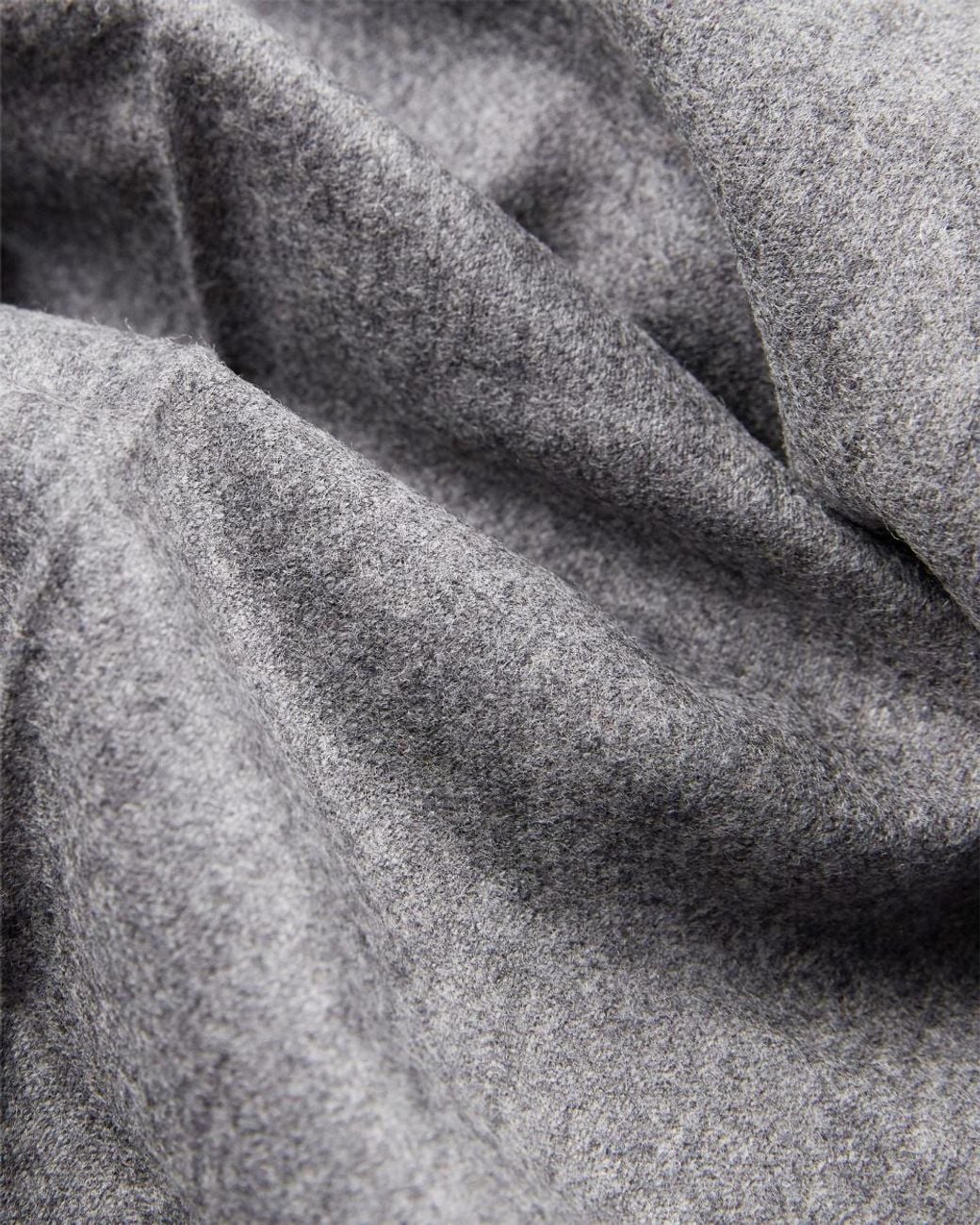 Incotex Gray Pleated Wool-Blend Pants for men