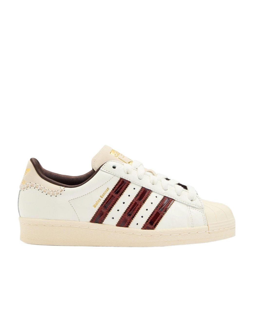 Adidas Originals Natural Leather Low-Top Trainers
