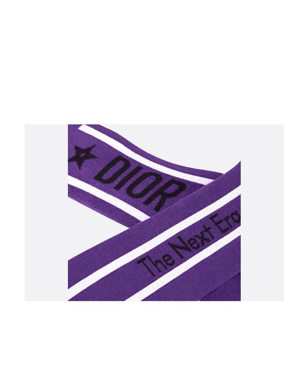 Dior Purple The Next Era High Socks