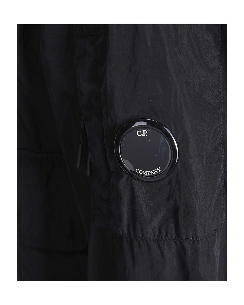 C P Company Blue Chrome-R Jacket With Front Pockets for men