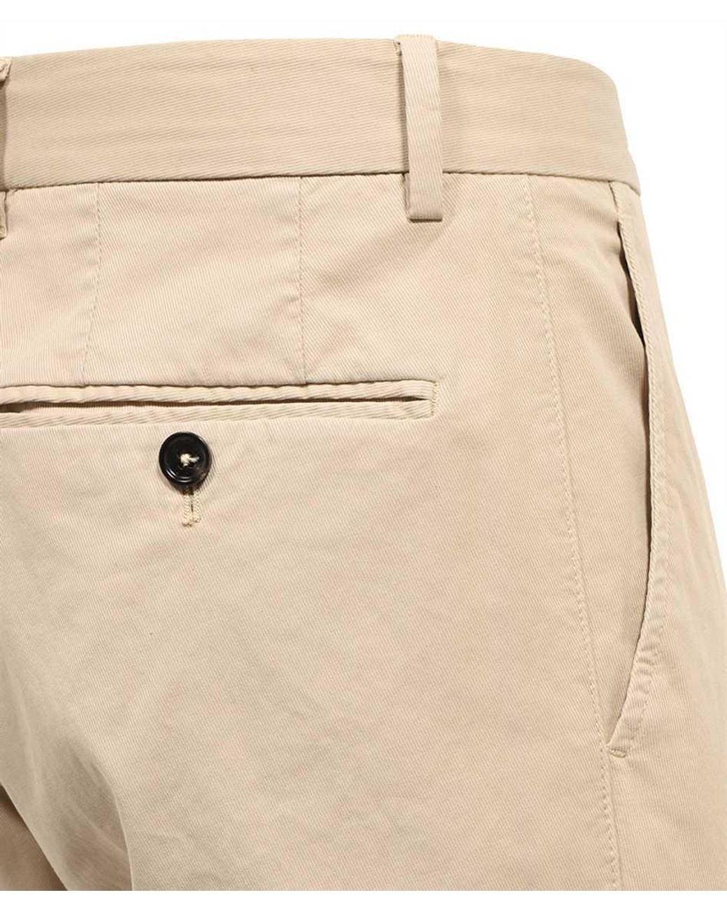Zegna Natural Waistband Loop Casual Pants for men