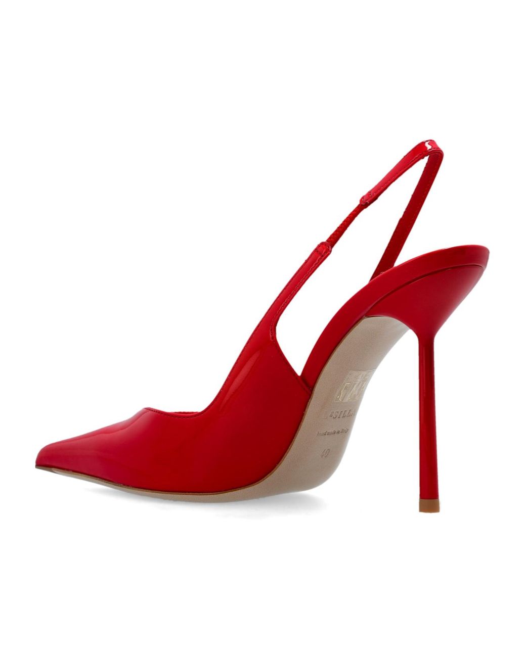 Le Silla Red Opium Slingback Pumps
