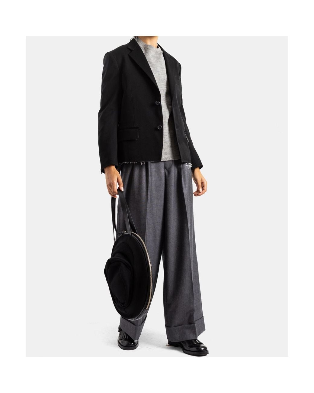 Comme des Garçons Black Comme Des Garçons Single-Breasted Tailored Blazer