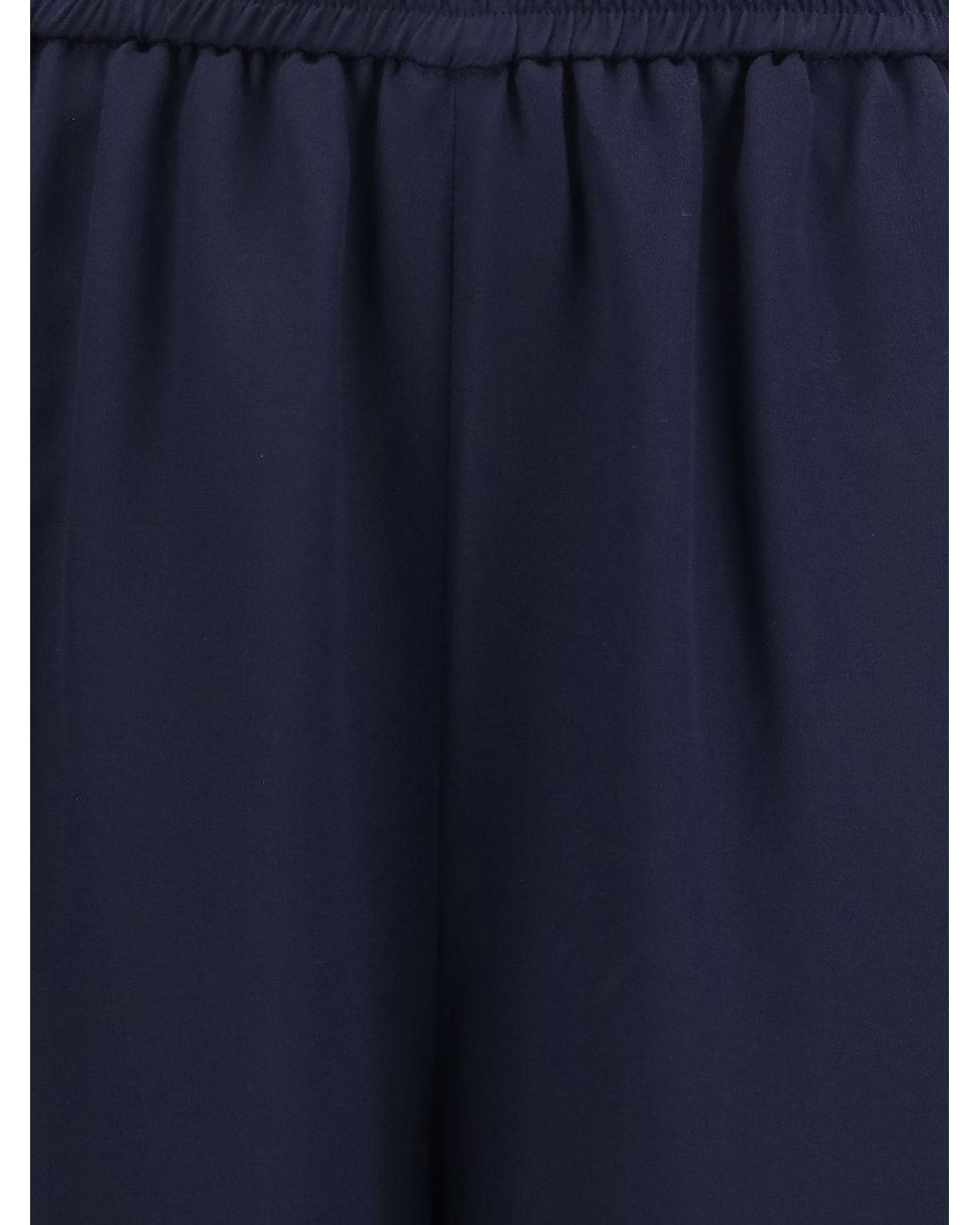Max Mara Blue Volonta Wide-Leg Pants