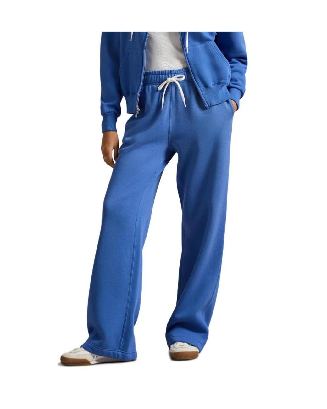 Polo Ralph Lauren Blue Elastic Waist Sports Pants