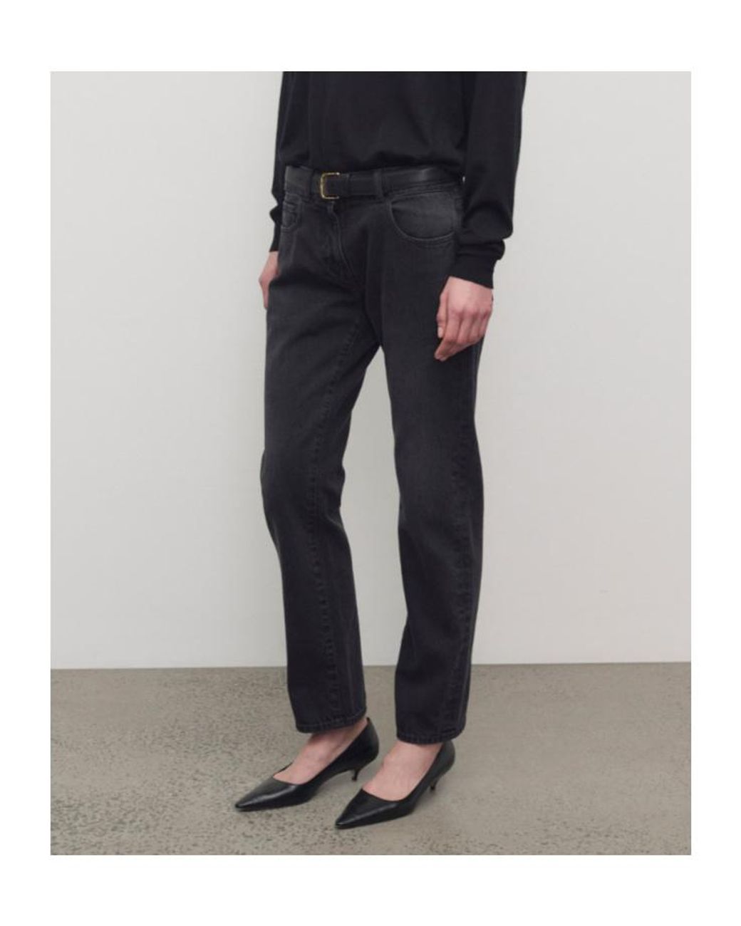 The Row Black Booker Jean