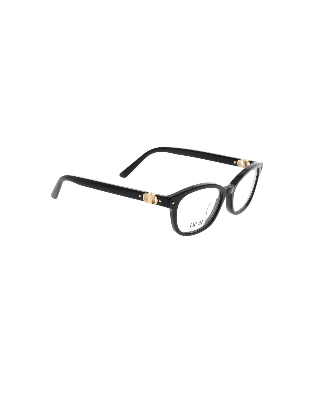 Dior White Eyewear Rectangular Frame Glasses