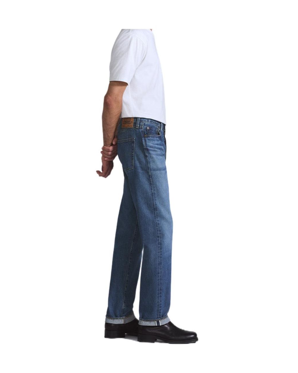 Levi's Blue Straight-Leg Jeans for men