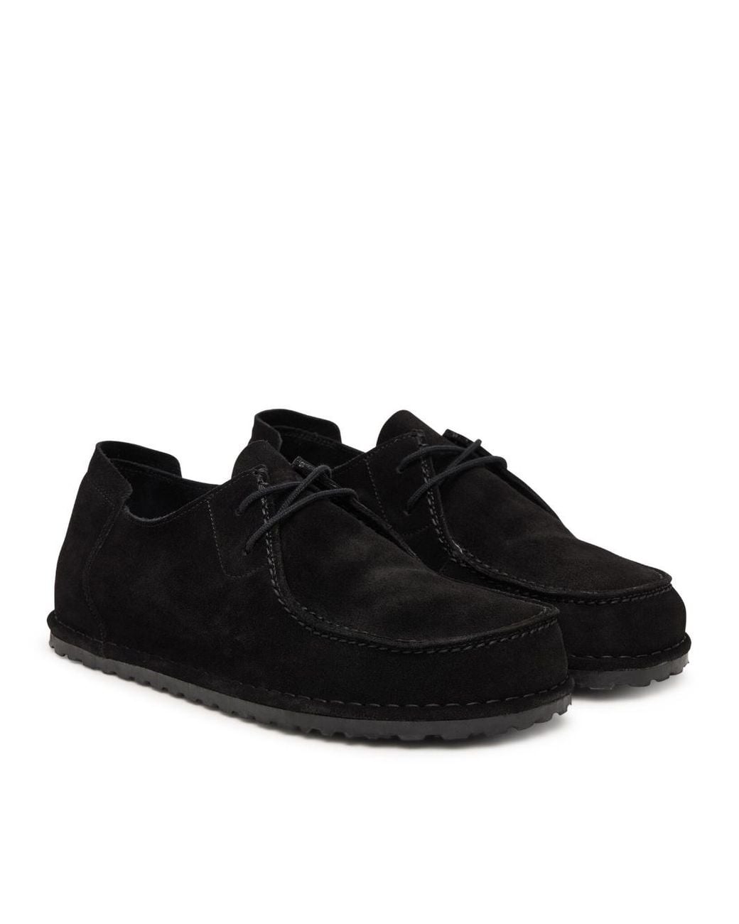 Birkenstock Black Utti Lace-Up Shoes for men
