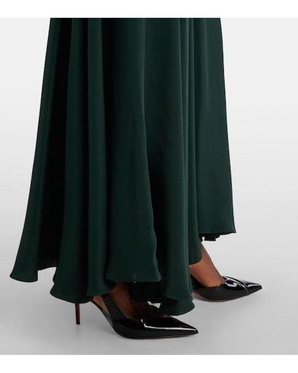 Rodarte Black Bow-Detail Silk Cocktail Dress