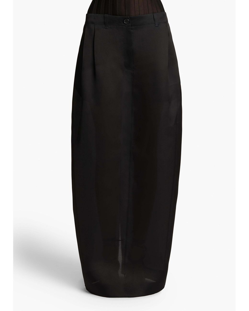 Khaite Black Lucian Skirt