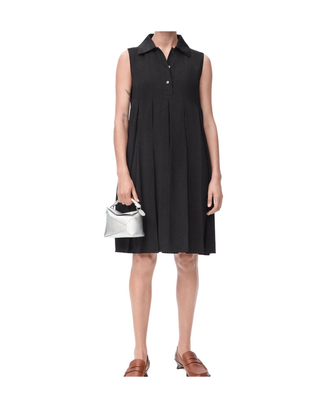 Loewe Black Trapeze Dress