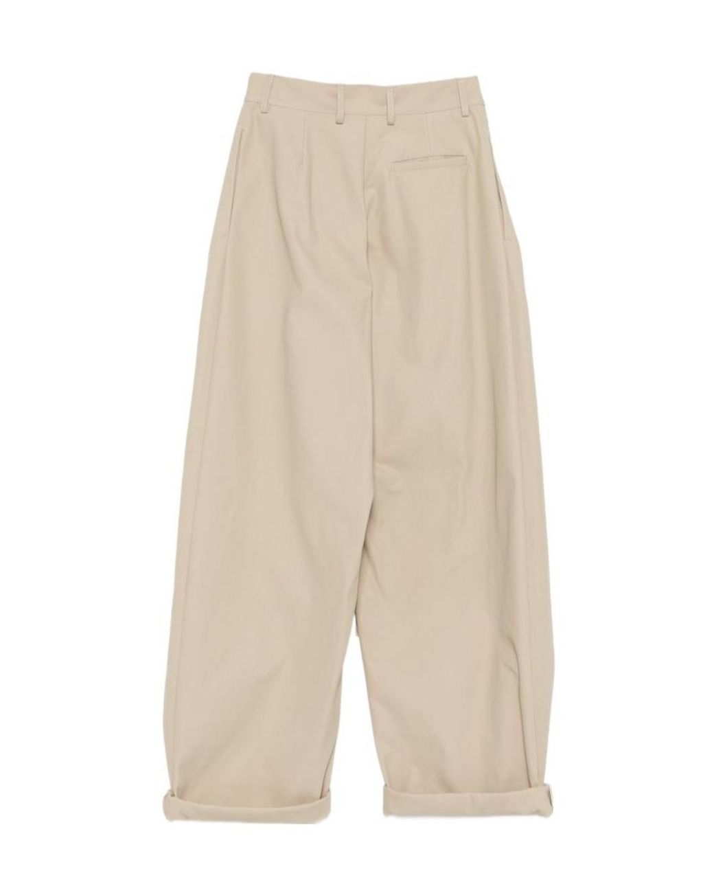 DARKPARK Natural Stella Oversized Tie-Front Pants