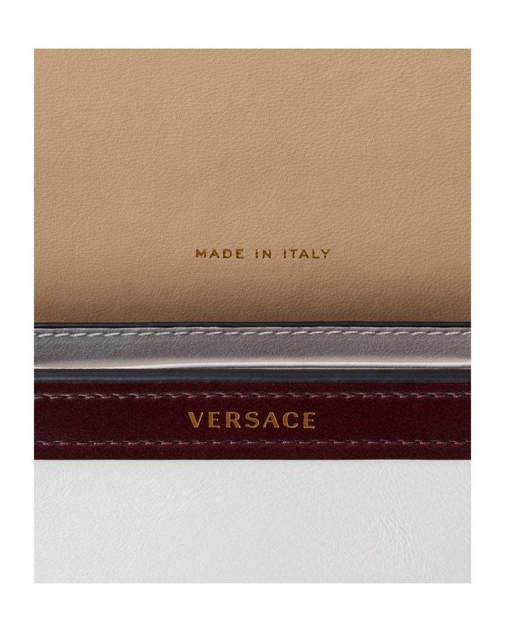 Versace White Severine Mini Shoulder Bag