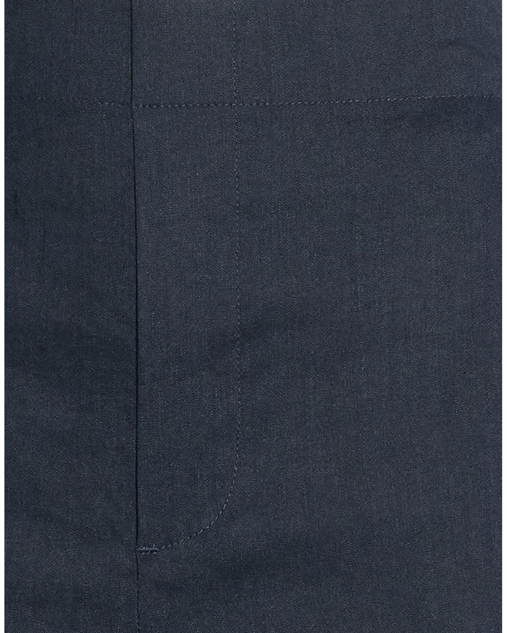 Rag & Bone Blue Solid Stretch Loose Trousers
