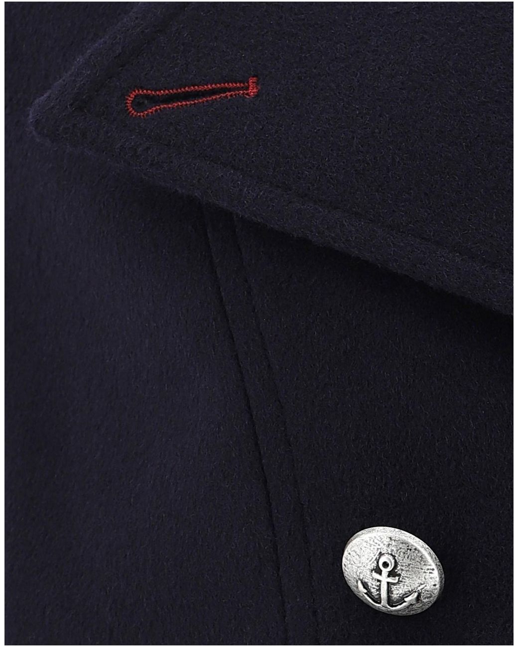 Saint James Blue Lapel Jacket