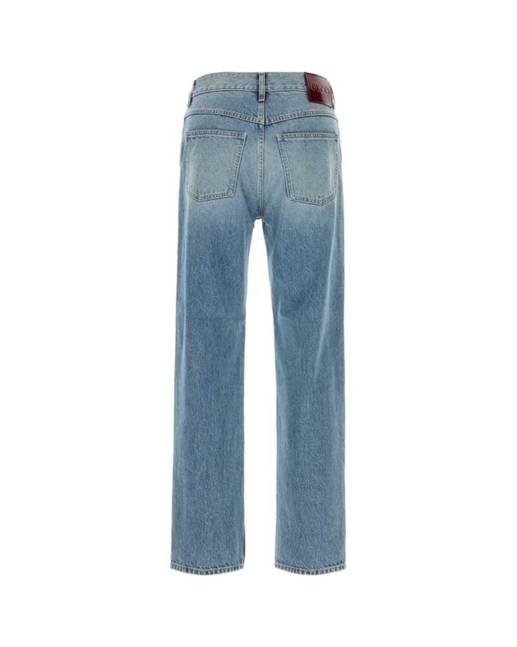 Gucci Blue Slim Fit Denim Jeans for men