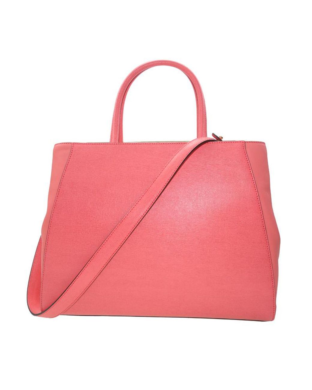 Fendi Pink Logo Handbag