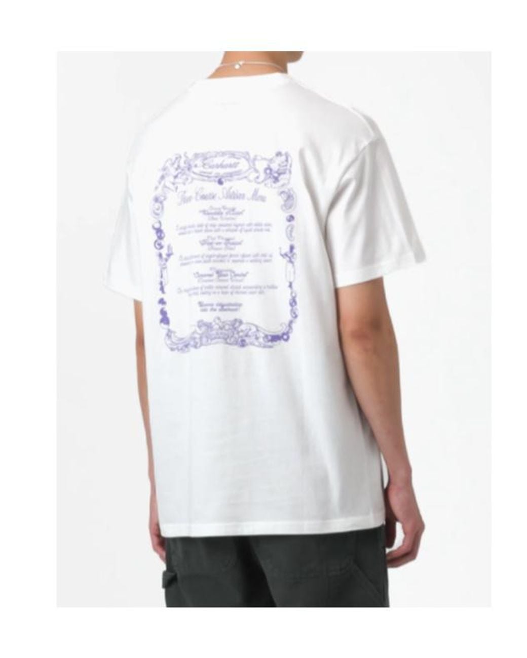 Carhartt White S/S Chez Wip T-Shirt for men