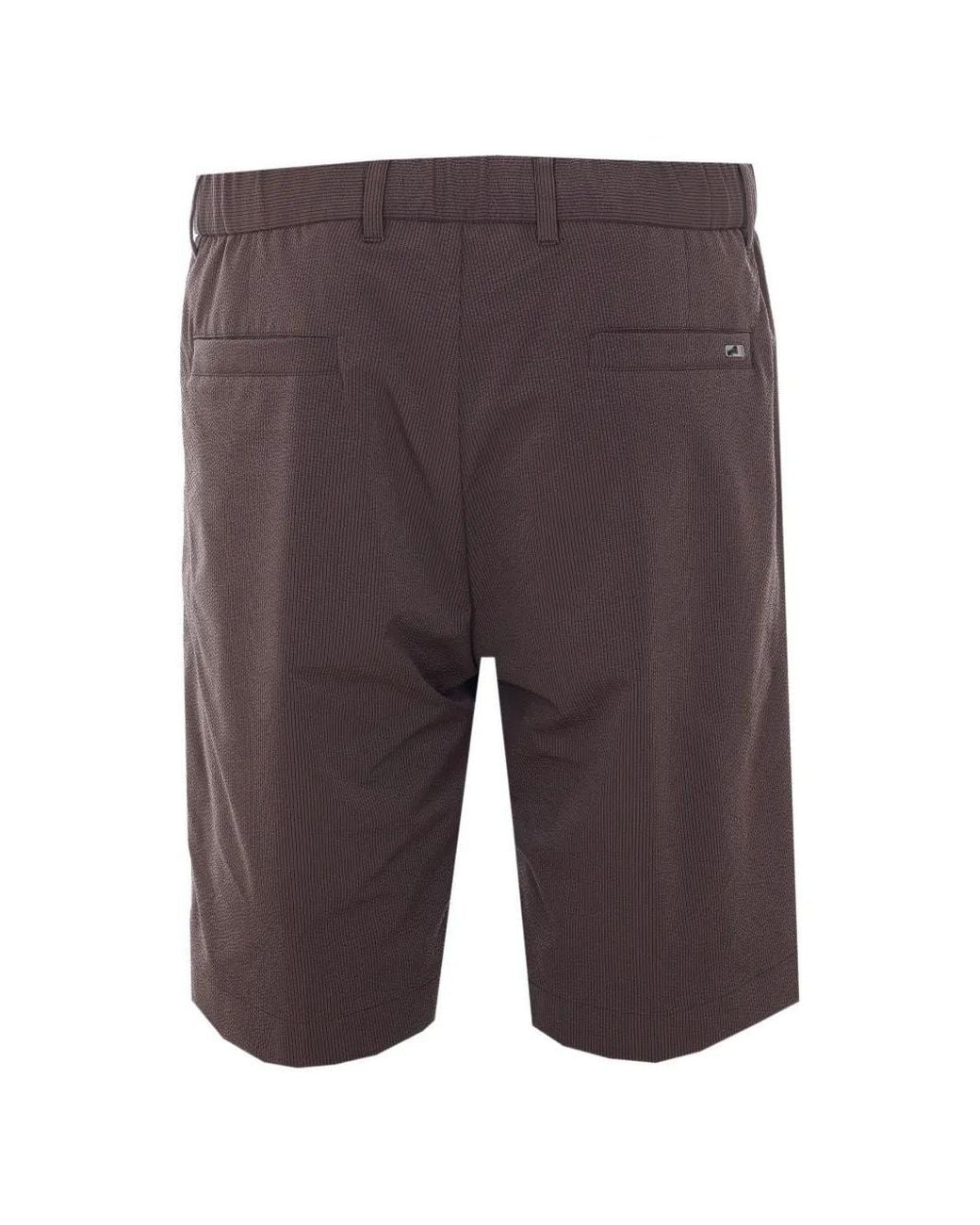 Herno Gray Logo Shorts for men