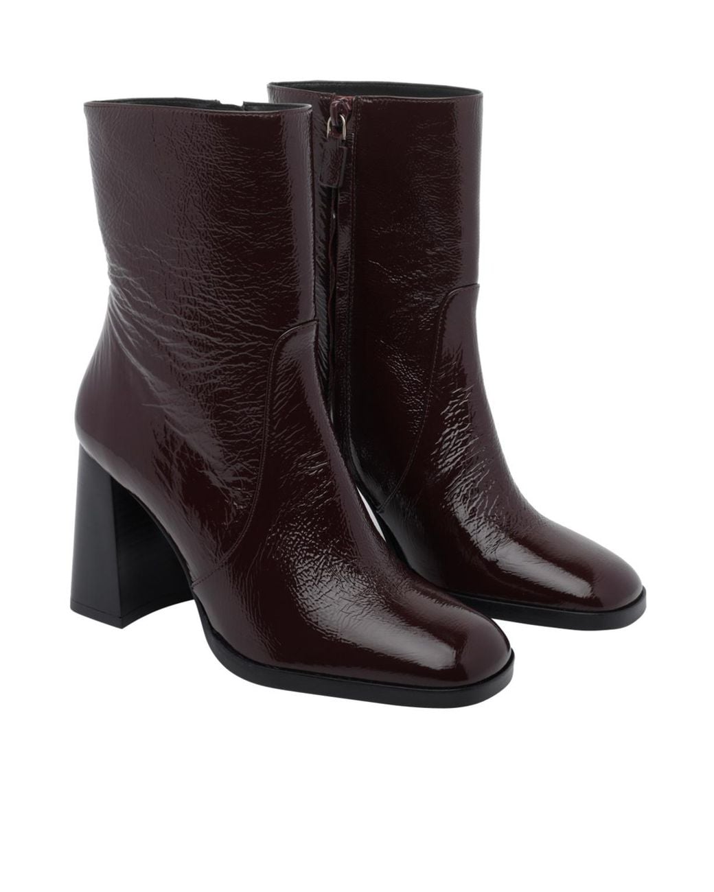 Stuart Weitzman Brown Vera Zip Bootie