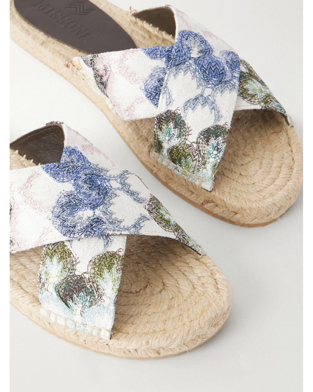 Missoni White Simple Sandals