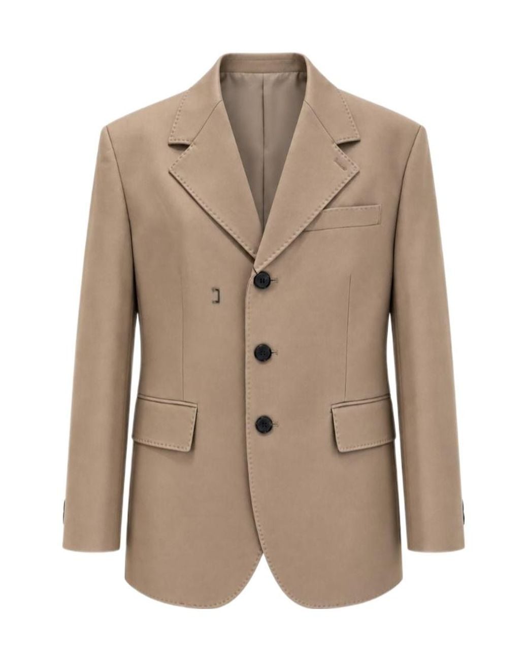 DUNST Natural Single-Breasted Jacket for men