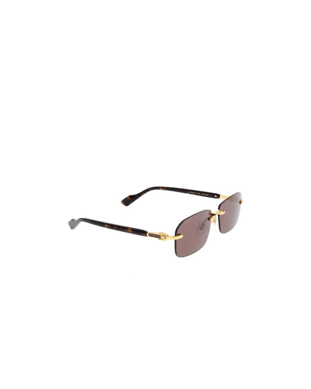 Gucci Pink Eyewear Rectangular Frame Sunglasses for men