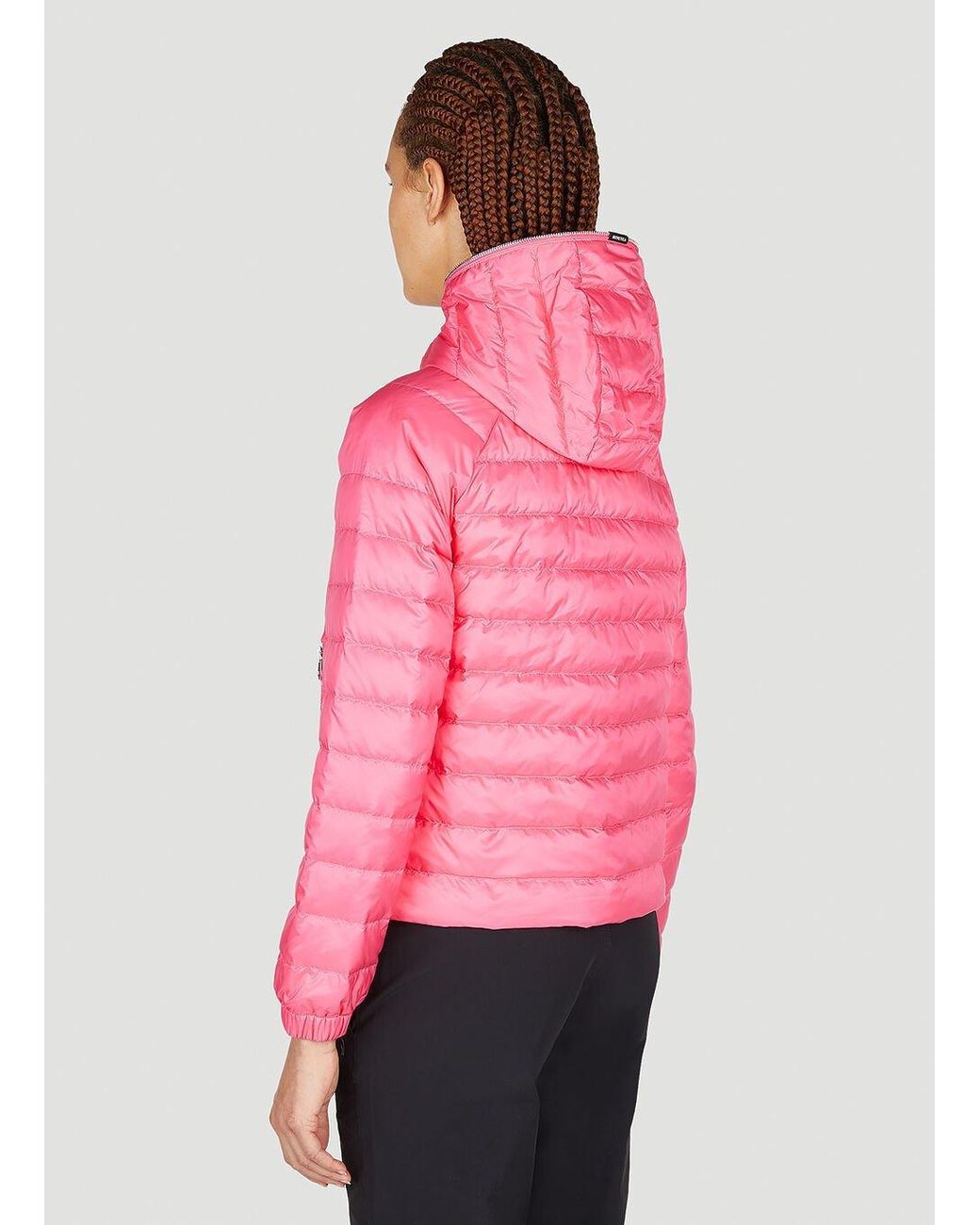 Duvetica Pink Caroma Quilted Padded Jacket