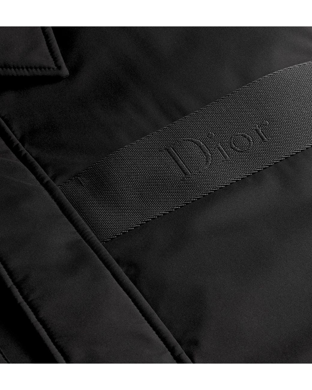 Dior Black Long-Sleeved Down Jacket for men