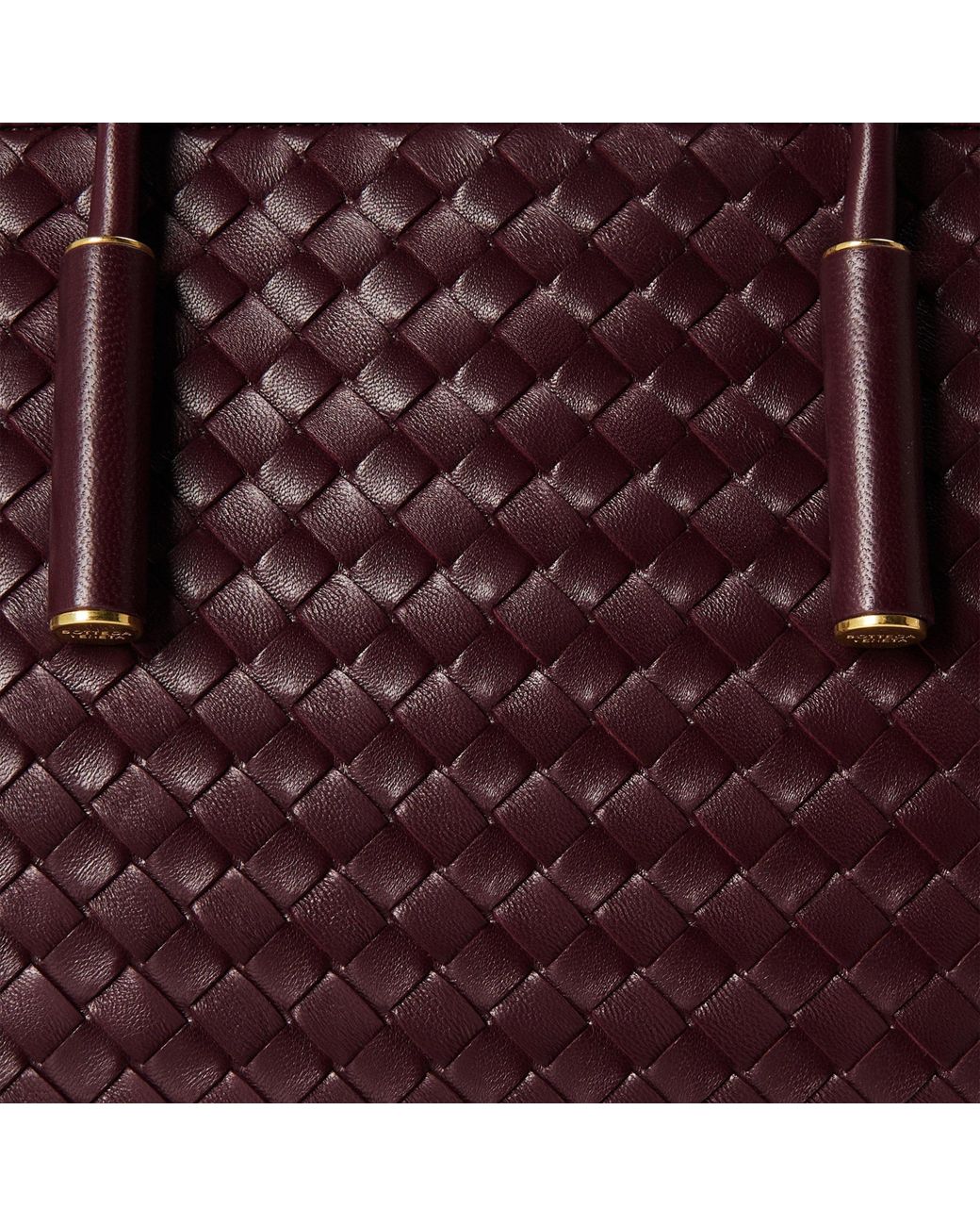 Bottega Veneta Red Rectangular Tote Bag