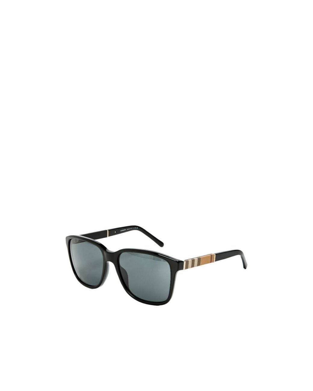 Burberry White Square Sunglasses