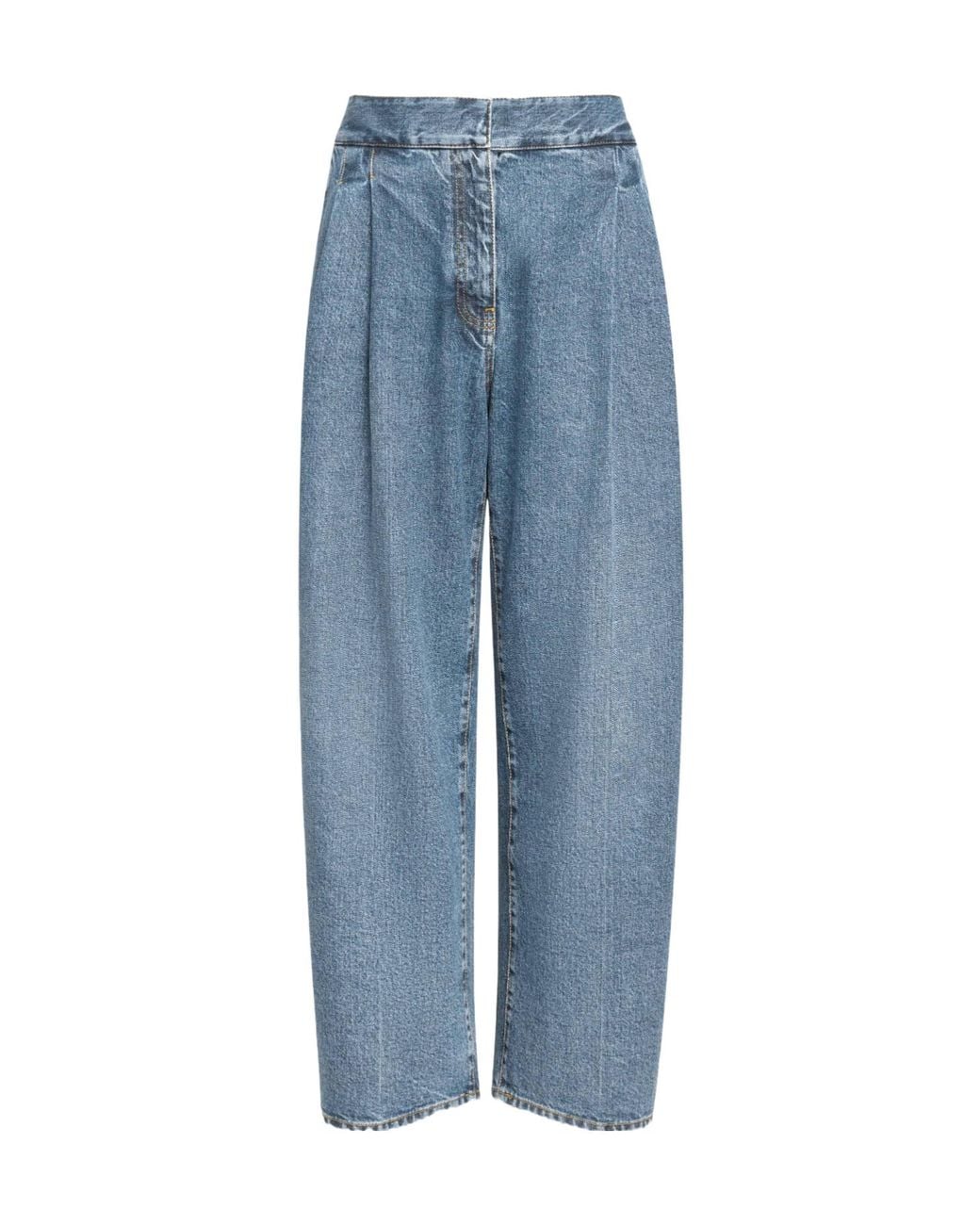 Alaïa Blue Alaïa Denim Tailored Jeans