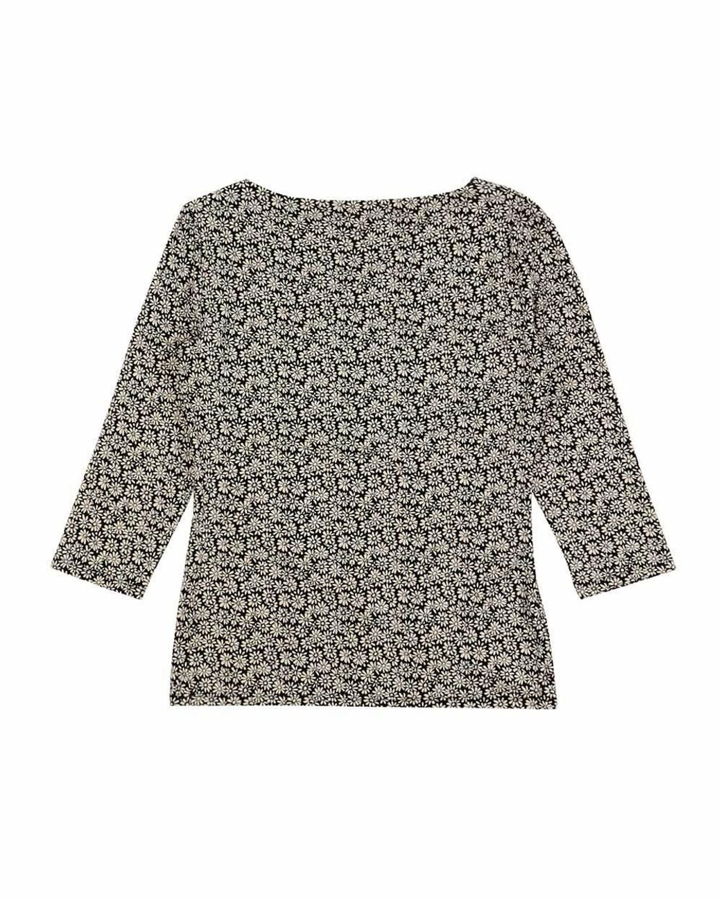 Weekend by Maxmara Gray V-Neck Printed T-Shirt