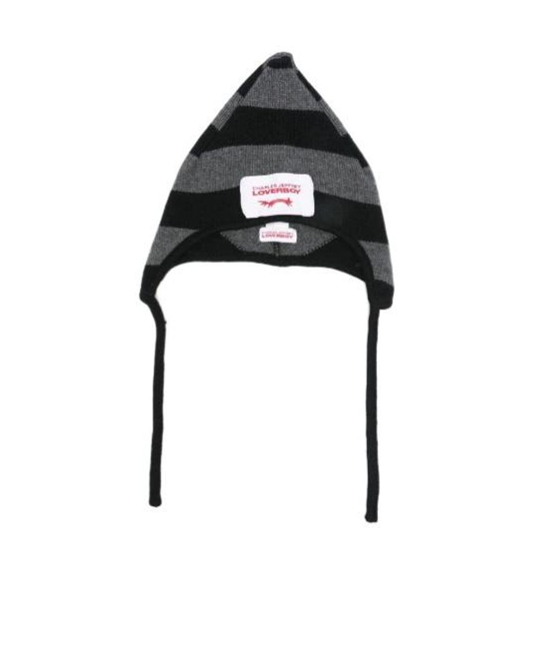 charlesjeffreyloverboy Black Wool Blend Knitted Hat for men
