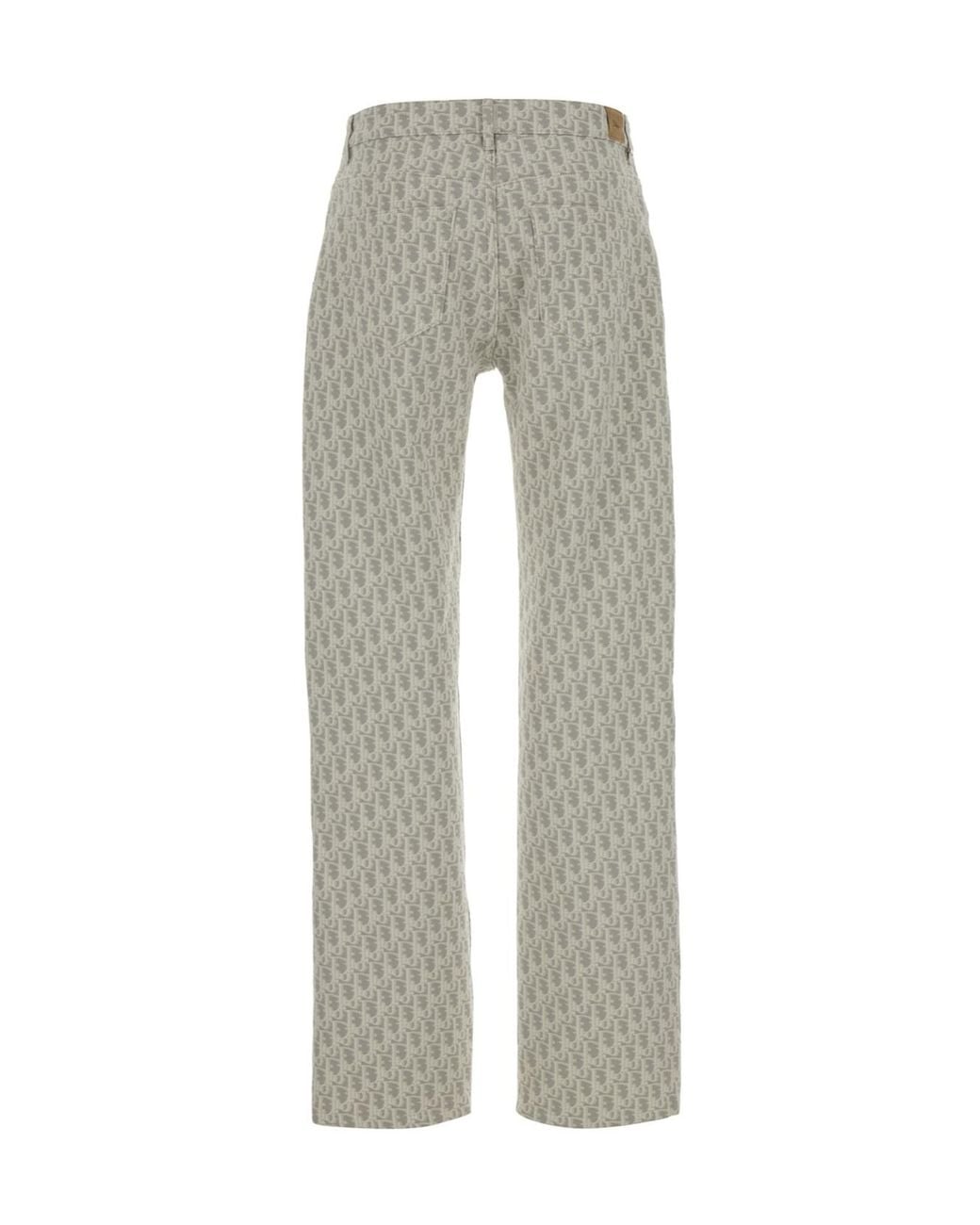 Dior Gray Regular-Fit Jeans