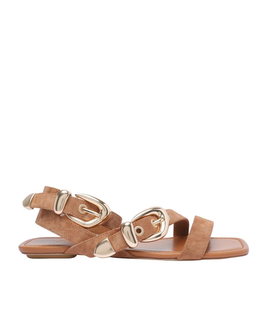 Stuart Weitzman Brown Maven Sandal