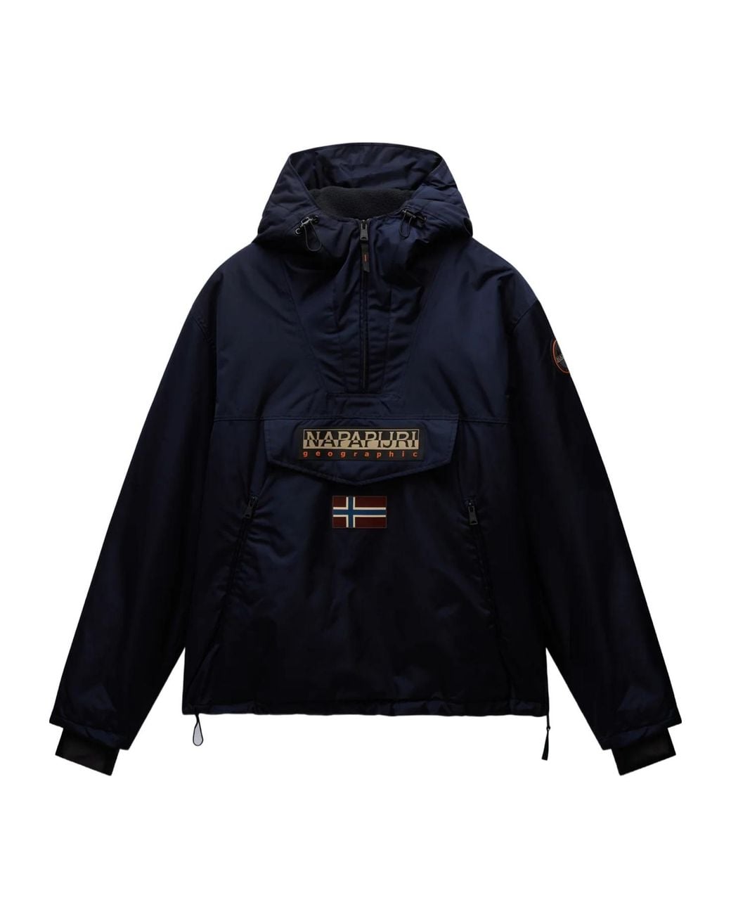 Napapijri Blue Rainforest Next Winter Anorak Jacket for men